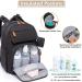 Diaper Bag Backpack  BabbleRoo Unisex Baby Bags with Changing Pad  Pacifier Case & Stroller Straps  Multifunction Waterproof Travel Back Pack for Boys Girls  Black - Buy Online on SooperMarket.com