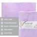 Curly Girl Large Microfiber Towel - 22 x 39 - Super Absorbent - Lavender - Buy Online on SooperMarket.com