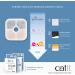 Catit PIXI Cat Drinking Fountain Filter 3-Pack - Triple Action Water Replacement Filter - Buy Online on SooperMarket.com