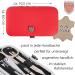 Three Swords Lucca 6-Piece Nail Care Set | Luxury Manicure & Pedicure Set in Red Leather Gift Box | Skin Scissors Tweezers Nail Clipper & File - Buy Online on SooperMarket.com
