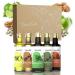 Timber Taste vinegar & oil gift set women spicy - 5 exquisite essential & dining oils 5x40ml - Kochbox cook set for you - gift ideas for Mother's Day - Fancy Mother's Day gift for cooking spicy (5 x oil)