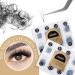 LASHVIEW 1000 Premade Volume Fans - Mixed Lengths 9-16mm Handmade 5D & 10D Eyelash Extensions C&D Curl Supplies - Buy Online on SooperMarket.com