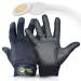 Friction Gloves - Ultimate Frisbee Gloves - Rubberized Palm & Fingers for Amazing Grip in All Conditions - Play Your Best in Any Weather Adult XS