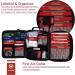 2022 Upgrade: Compact First Aid Kit with Tourniquet - 161 Piece Set Medium - Ideal for Emergency Rescue and Trauma Care - Buy Online on SooperMarket.com