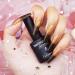 Senvenski Colour Changing Gel Nail Polish Gift Set - Red Black White Grey Brown Gold Glitter - Mood Chameleon UV LED Thermal Art Manicure Varnish (WB018) - Buy Online on SooperMarket.com