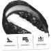 minkissy Wide Lace Headband Womens Fashion Headbands Hair Scrunchies for Women's Hair Black Girl Hair Accessories Black Headbands for Women Girl Headbands Girls Headband Women Headdress - Buy Online on SooperMarket.com