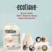 ECOTIQUE Wool Dryer Balls 100% Natural Fabric Softener Reusable Reduces Clothing Wrinkles and Saves Drying Time Saves Energy Costs Eco-Friendly Pack of 6 XL (Assorted Designs) - Buy Online on SooperMarket.com