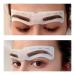 12 Style/Shape Self-Adhesive Eyebrows Stencil - 26 Pcs. Per Pad for Perfect Eyebrow Shaping - Buy Online on SooperMarket.com