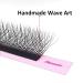 VEYES INC YY Lash Extensions Tray - C/D Curl 9-15mm Mixed Length Premade Volume Eyelash Fans | Professional Supplies Matte Black 5D-W 0.07 D-curl - Buy Online on SooperMarket.com