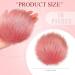 16 Piece Snap Pom Poms for Hats - Faux Fur Fluffy Removable Pom Poms with Snap Fastener - DIY Craft Knitting/Crochet Supplies - 8 Elegant Colors - Buy Online on SooperMarket.com