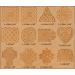 Tandy Leather Craftool Celtic Stamp Set 8161-00 - Pack of 12 Stamps for DIY Leather Crafting - Buy Online on SooperMarket.com
