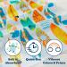 Kids Surfboards Pattern 100% Cotton Beach Towel - 30 x 60 Quick-Dry & Absorbent for Bath, Pool, Camping & Travel - Boys & Girls - Buy Online on SooperMarket.com
