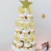 Rsstarxi 24 Pack Gold Glitter Moon and Star Cupcake Toppers Eid Mubarak Cupcake Toppers Ramadan Kareem Party Cupcake Picks for Eid Islamic Muslim Party Cake Decorations Design 5 - Buy Online on SooperMarket.com