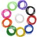 100 PCS Thin Blue Silicone Bracelets - Elastic Rubber Wristbands for Women, Men, Teens - Buy Online on SooperMarket.com