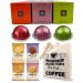 Nespresso Vertuo Coffee Capsules - El Salvador Colombia Mexico - 3 Boxes (30 Pods) Bundled with Border Biscuits Selection & Giftable Tote Bag