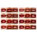 e.l.f. Cosmetics Glossy Lip Stain - Fiery Red 0.10 Ounce | Lightweight Long-Wear Formula for Sheer Color & Glossy Finish - Buy Online on SooperMarket.com