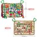Wellensing Colorful Parrot Swing Toy | Natural Safe Wood Chew Block for All Birds (Red) - Buy Online on SooperMarket.com