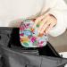 Exotic Floral Sanitary Napkin Storage Bag - Portable Period Pouch for Women and Girls - Multi-colored - Buy Online on SooperMarket.com