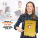 Paperzoid 30-Pack Carbon Paper for Tracing Patterns and Sketches - 8.5x11 Inches (A4 Size) Black - Premium Quality - Buy Online on SooperMarket.com