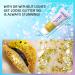 Prreal Body Glitter Gel 50ml - Long-Lasting Mermaid Sequins Chunky Glitter for Festivals & Parties - Makeup Essential #Gold - Buy Online on SooperMarket.com