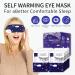 LEYE 16-Pack Lavender Steam Eye Mask for Dry Eyes, Dark Circles, Puffiness, Migraine Relief & Eye Stye - Disposable Heated Masks - Buy Online on SooperMarket.com