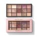 Technic Invite Only Eyeshadow Palette - 15 Blendable Shades with Highly Pigmented Glitters Shimmers & Mattes for Day or Night Looks. A Mixture of Pinks Berries and Neutrals. 22.5g