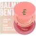 Kaja Lip Balm & Scrub - Balmy Bento | Coral Finish, Moisturize, Exfoliate, Smoothes Lips, Compact Travel Size, Strawberry Ros, 0.4 Oz