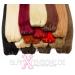 WEFT Extensions Real Hair Tress | 100% Remy Indian Human Hair | 70cm #01B Black Brown Hair Extensions for Sewing - Buy Online on SooperMarket.com