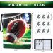 900 Pocket Football Cards Binder | Trading Card Holder Album with 50 Sleeves for Sports & Football Cards - Buy Online on SooperMarket.com