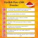 Havilah Chilli Powder/Chilly Powder | Lal Mirchi/Karam/Kara Powder | 475 g | No Added Preservatives & Colours - Buy Online on SooperMarket.com