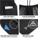 Haimont Men's Running Shorts 7 - Quick Dry Lightweight Athletic Shorts with Zipper Pockets - Black - Size Medium - Buy Online on SooperMarket.com