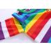 Mud Kingdom Little Boys T-Shirt - Hot Pink Rainbow Stripe, 5 Years, Long Sleeve - Buy Online on SooperMarket.com