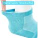 Moisturizing Toeless Silicone Socks for Women - 6pcs | Dry Cracked Heel Treatment - Buy Online on SooperMarket.com