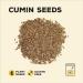 Nature Kitchen Cumin Seeds 500g - Gluten-Free & Vegan Seasoning Blend for Everyday Cooking - Spices & Herbs for Marinades, Sauces, Frying, Baking, Grilling - Buy Online on SooperMarket.com