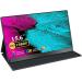 Uperfect Portable Monitor 2023 New version 15.6 "IPS HDR 1920x1080 FHD Eye Care Screen Usb C Gaming Monitor Dual Speaker Computer Display HDMI Type-C Vesa for Laptop PC Mac Phone W/Smart Case Black