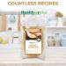 Healthworks Maca Powder Raw - 32oz | Certified Organic Flour for Keto, Vegan, Non-GMO | Premium Peruvian Origin for Breakfast, Smoothies, Baking & Coffee - Buy Online on SooperMarket.com