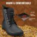 TIDEWE Men's Lace Up Neoprene Waterproof Hunting Boots - Black, Size 12 - Buy Online on SooperMarket.com