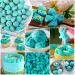 Premium Cyan Food Coloring - 160ml Sugar-Free Liquid Dyes for Cakes Baking Cookies Macarons DIY Slime & More | International Shipping Available - Buy Online on SooperMarket.com
