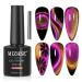 MIZHSE Glitter Nail Polish Cat Eye 9D Gel Nail with Magnetic Stick Soak-Off UV LED Gel Polish Discoloration Manicure DIY Gel Nail Polish 10ml*1