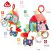 Fehn Motoric Cubes Haus Color Friends - Baby Activity Toy for Strollers Cots & Seats | Ages 0+ Months - Buy Online on SooperMarket.com