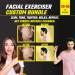Jawzrsize Athletic Bundle Jaw Enhancer - Reduce Stress & Cravings - Facial Exercise - Pop N Go & Custom Fit - Pink, Blue, Green - Buy Online on SooperMarket.com