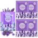 Foot Soak for Foot Spa Lavender 4PCs Foot Pack with Foot Soak Foot Scrub Foot Mask Foot Lotion Foot Care Jelly Pedicure Packs Foot Spa Soak for Dry Hard Rough skin Eliminate Fatigue (Lavender)