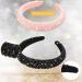 Syhood 5 Pieces Valentine's Day Rhinestone Padded Headband - Mixed Color | Wedding Hair Accessory with Crystal Beads and Glitter | Baroque Rhinestone Embellished Headpiece - Buy Online on SooperMarket.com