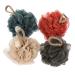 Healeved 4pcs Bath Scrub Ball Bath Sponge Cleaning Sponge Cleaning Accessories Pouf Bath Sponges Body Scrubber Brush Bath Loofah Sponge Body Wash Sponge Bathroom Shower Loofah Shower Supply