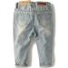 KIDSCOOL SPACE Baby Slim Jeans | Elastic Band | Ripped Denim Pants | Light Blue - Buy Online on SooperMarket.com