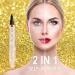 2023 Self-Adhesive Eyeliner & Eyelash Glue Pen - Long-Lasting Black Eye Liner for Easy Application - Buy Online on SooperMarket.com