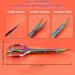 HARAMS Strong Curved Blades Nail Scissors for Beauty & Grooming - Multipurpose Manicure & Pedicure Tool for Cuticles, Toenails, Eyebrows, Eyelashes, Nose, Beard & Mustache Trimming - Buy Online on SooperMarket.com