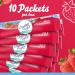 Crystal Light Sugar-Free Wild Strawberry On-The-Go Powdered Drink Mix 120 Count - Pack of 12 | Sugar-Free Wild Strawberry Flavor - Convenient Travel Packets - Buy Online on SooperMarket.com