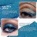 Oulac Liquid Glitter Eyeshadow - Metallic Blue Sparkly Eyeliner | Ocean Treasure (10) - Buy Online on SooperMarket.com