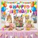 Cat Happy Birthday Backdrop Cat Birthday Party Decorations Kitten Photography Background for Pets Kitty Lover Kids Cat Theme Birthday Party Supplies - Buy Online on SooperMarket.com